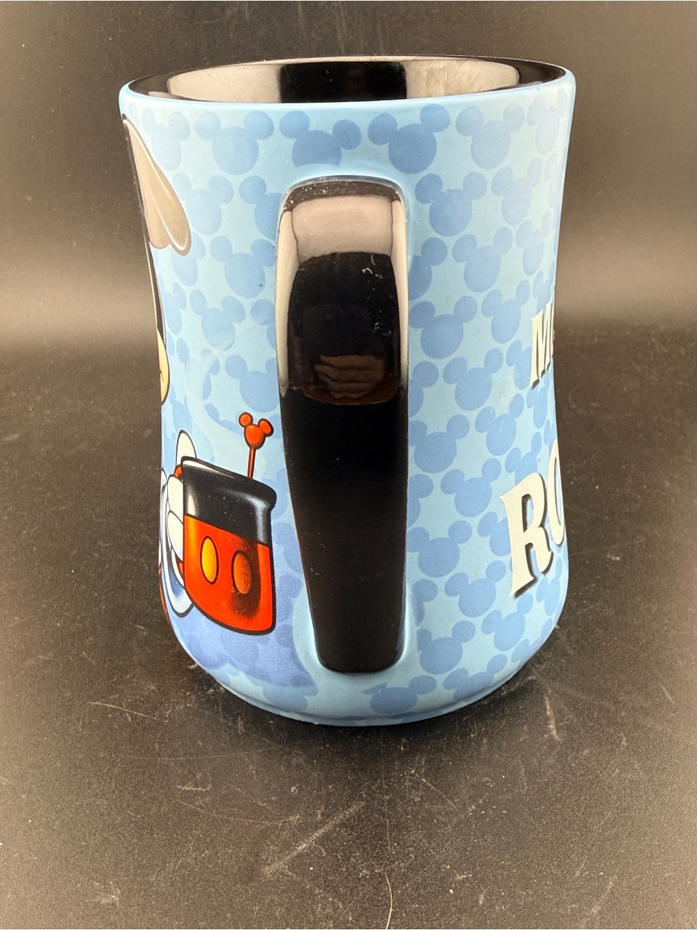 Disney Parks Mickey Mouse Coffee Tea Mug "Some Mornings Are Rough" 16oz Cup Mug - Picture 3 of 4